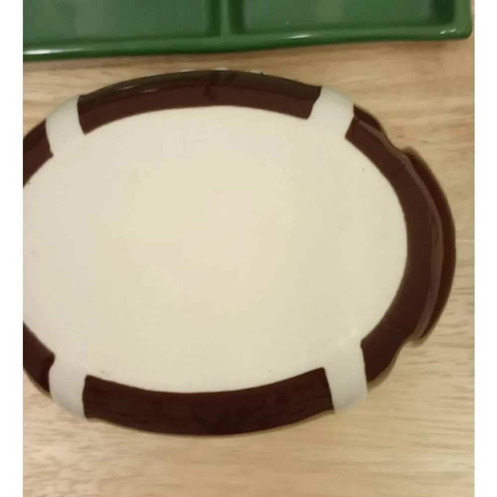 Trudeau football fondue set, game day, food, fondue new unused